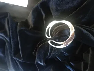 Mono largo negro fiesta terciopelo