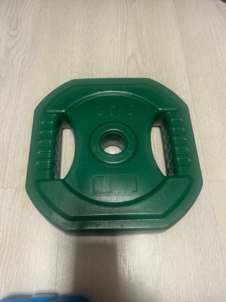 Dischi da palestra fitness 1,25 kg e 2,5 kg