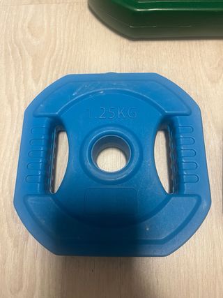 Dischi da palestra fitness 1,25 kg e 2,5 kg