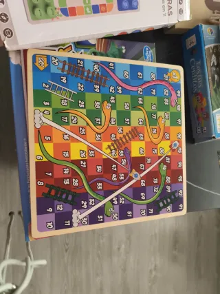 Juego Serpientes y Escaleras / Parchís