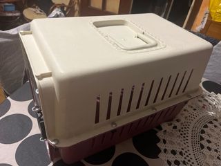 Transportín para mascotas.
