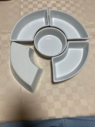 Set aperitivo centro tavola ceramica