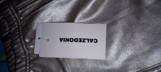 Leggings niña Calzedonia dorados/plateados