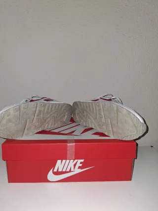 Zapatillas Nike Air Max Blancas y Rojas