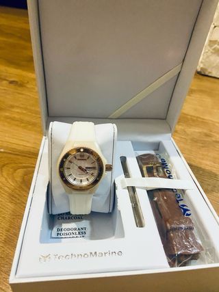 Reloj TechnoMarine Mujer Oro Blanco