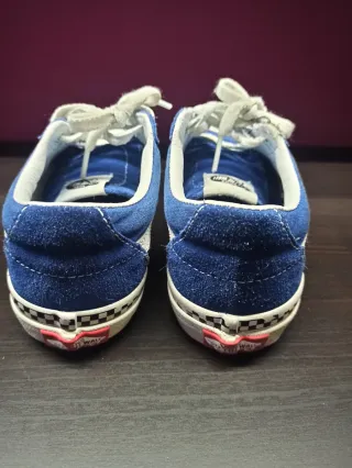 Vans Sk8-Low Checkerboard Azul nº 33