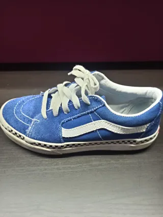 Vans Sk8-Low Checkerboard Azul nº 33