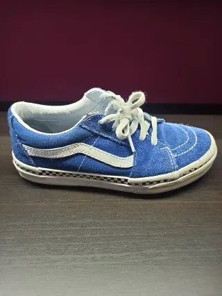 Vans Sk8-Low Checkerboard Azul nº 33