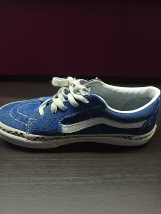 Vans Sk8-Low Checkerboard Azul nº 33