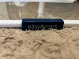 Baldas de cristal y cajones para congelador.