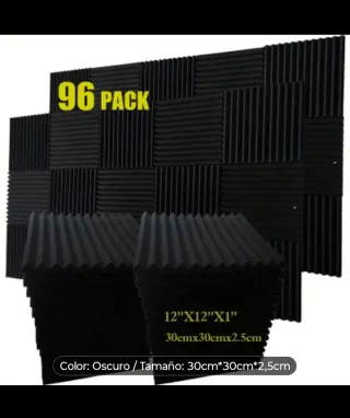 Paneles Espuma Insonorización Acústica