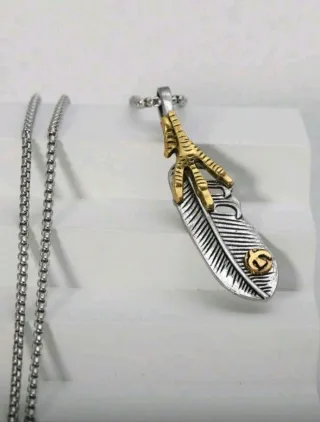 Colgante Pluma y Garra