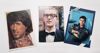 Lotto cartoline Stallone, Foster, Cruise