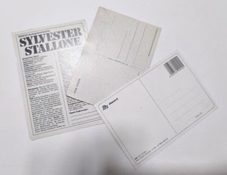 Lotto cartoline Stallone, Foster, Cruise