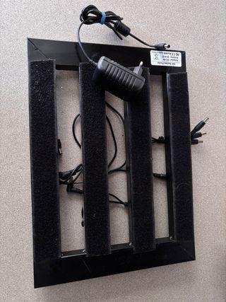 Pedalera para efectos de guitarra