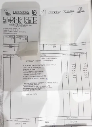 Piaggio X9 125cc Scooter