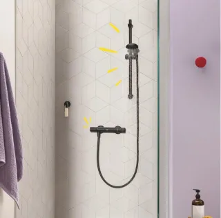 Grohe Precision Start Miscelatore Termostatico Ner