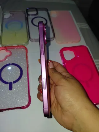 iPhone Nuevo Rosa y Morado