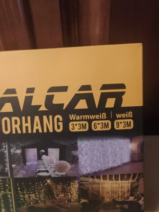 Cortina Luces LED SALCAR Blanca