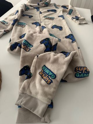 Pijama mono infantil Super Gamer
