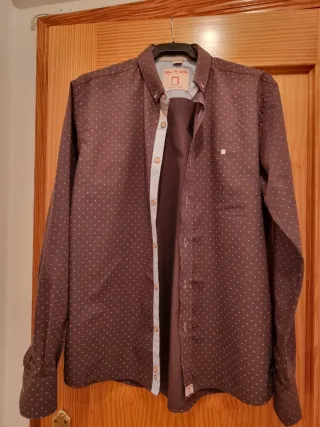 Camisa marrón hombre Yellow Skin