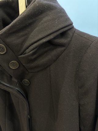 Abrigo lana Zara azul