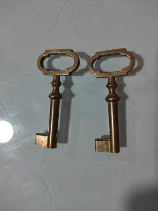 Lote 5 chiavi antiche