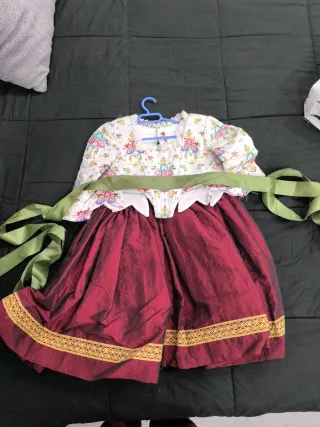 Alquiler.Traje Fallera Infantil.(Depósito de 50 e)