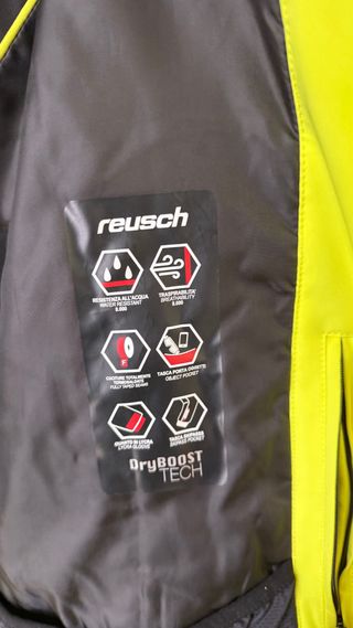 Tuta sci Reusch uomo Giallo/Nero XXL