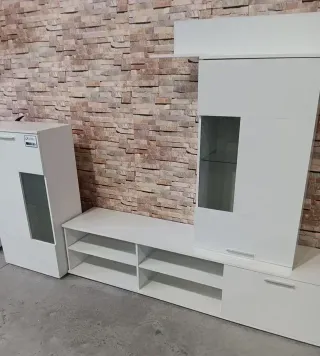 Mueble Salón TV Blanco