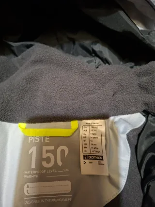 Giacca da sci Wedze Decathlon 14 anni