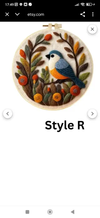 Kit pintura fieltro principiantes regalo original