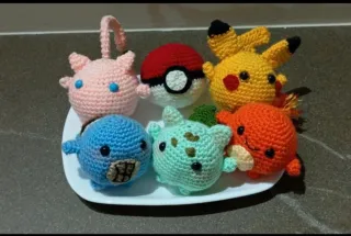 Set Amigurumi Pokémon