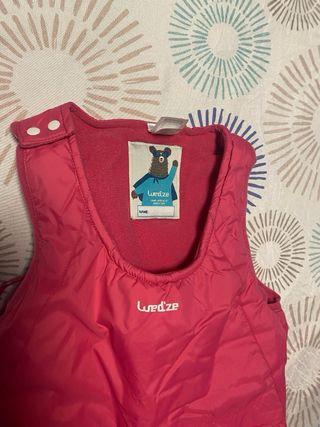 Mono de nieve rosa Wedze 4-5 años