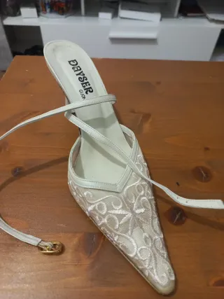 Zapatos de Novia DAYSER Blancos Talla 37