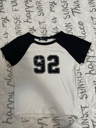 Camiseta 92 manga raglán