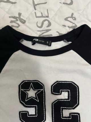 Camiseta 92 manga raglán