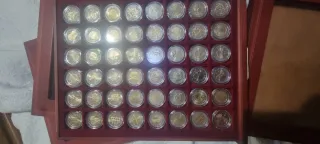 Colección 2 Euro Monedas sin circulación son 5