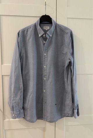 Camicia Uomo Pepe Jeans Blu/Bianco Fantasia