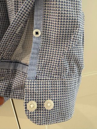 Camicia Uomo Pepe Jeans Blu/Bianco Fantasia