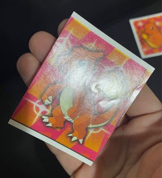 Stickers trio ev Charmander, Charmeleon, Charizard