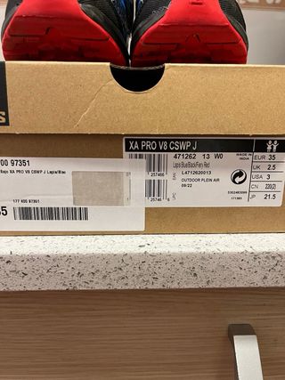 Zapatillas Salomon niño T.35