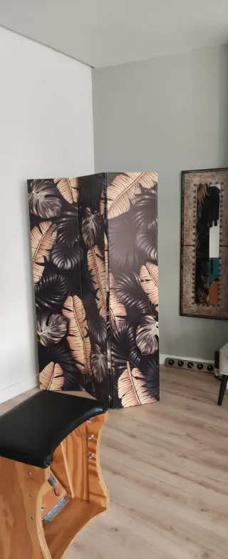 Biombo Decorativo Hojas Tropicales