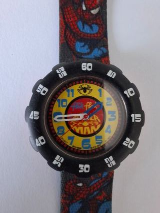 Reloj Flik Flak Spiderman 2011 Marvel
