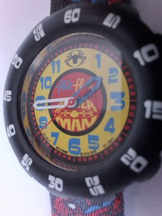 Reloj Flik Flak Spiderman 2011 Marvel
