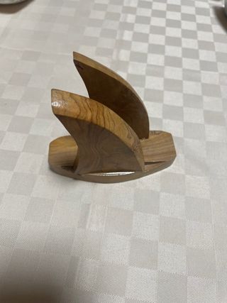 Portatovaglioli in legno - Barche a vela