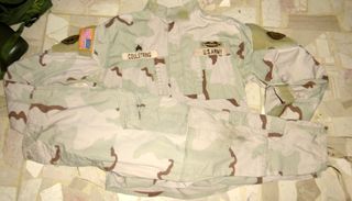 Completo desert CCU set, top + pants GWOT OIF