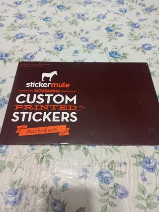 Busta con adesivi originali Sticker Mule