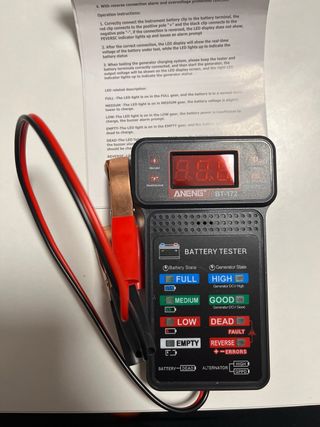 Comprobador de Batería