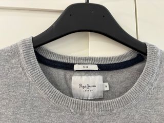 Pepe Jeans Pullover Girocollo Grigio  taglia M